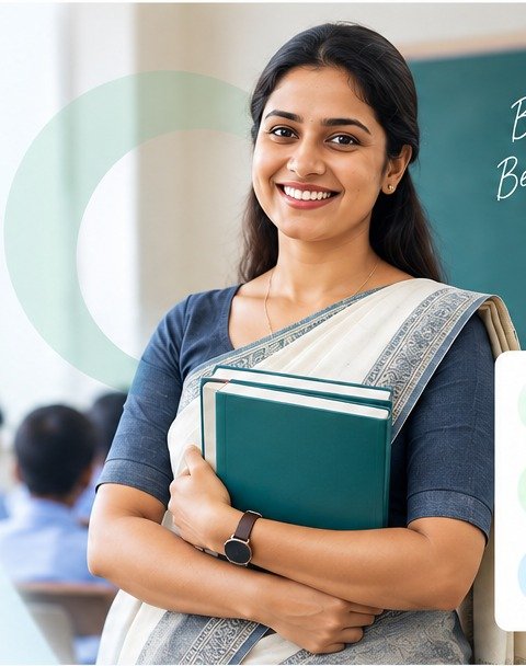 Teacher in a classroom
